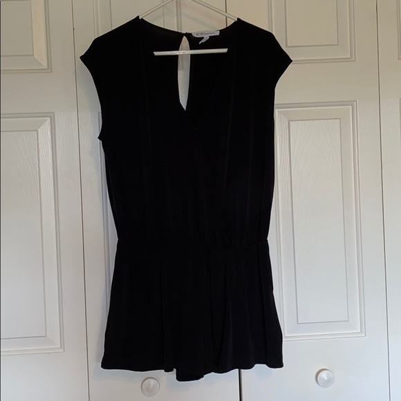 BCBG Generation Black Shorts One piece Romper - Picture 2 of 7
